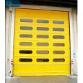 Puerta automática de apilamiento de PVC